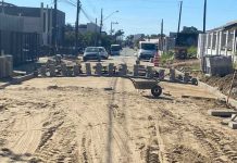 Rua Joaquim Ludgero Vieira avança na pavimentação com paver