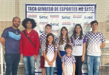Enxadristas de Penha conquistam ouro, prata e bronze no Torneio em Brusque