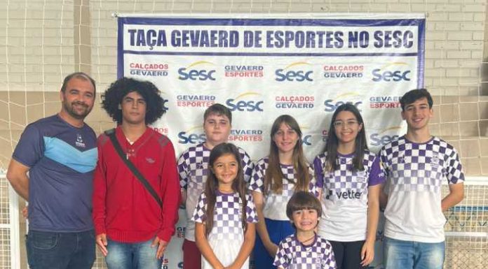 Enxadristas de Penha conquistam ouro, prata e bronze no Torneio em Brusque