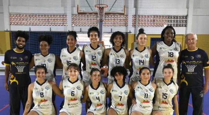 Basquete feminino de Piçarras participa do estadual sub 17