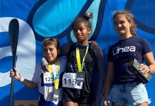 Equipe de Stand Up Paddle de Penha conquista medalhas no maior evento de esportes aquáticos do mundo
