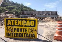 Obra da ponte de Itajuba, em Barra Velha, não é concluída e nova empresa assume