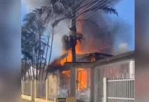 Incêndio atinge residência e mulher morre carbonizada em SC