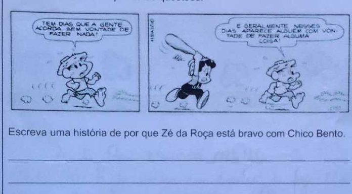Aluno do quinto ano de Penha fala mal do presidente e acaba censurado pela diretora da escola