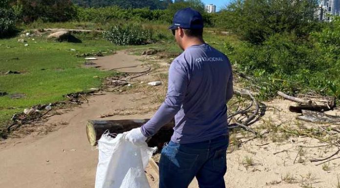 Marina Itajaí promove mutirão de limpeza da Baía Afonso Wippel nesta terça-feira