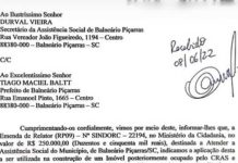 PL de Piçarras cobra do Poder Executivo o destino correto de emendas para execução de obras