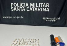Menor é apreendido com drogas e dinheiro do tráfico no Imaruí