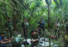 Crianças e bebês são achados com vida depois de 40 dias na selva amazônica