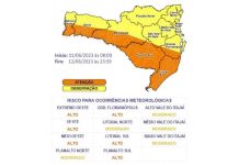 Defesa Civil alerta para chegada do frio intenso nesta segunda-feira em Santa Catarina