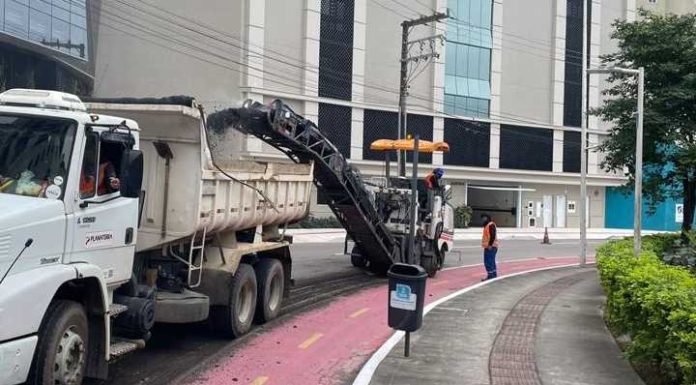 Secretaria de Obras inicia fresagem e repavimentação da Avenida Normando Tedesco