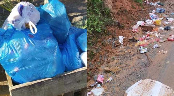 Moradores do São Brás, em Piçarras, reclamam sobre a deficiência na coleta de lixo da Recicle