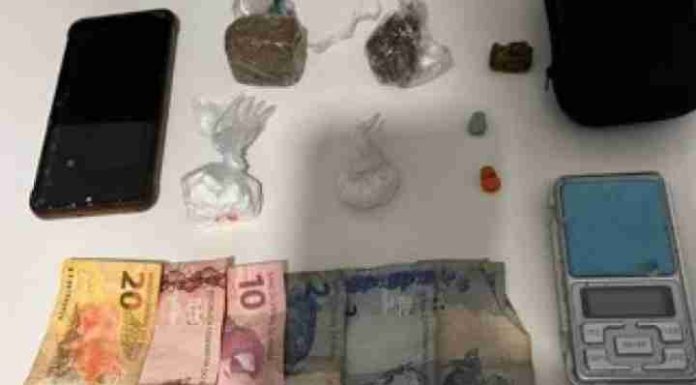 Traficante é preso com 30 gramas de cocaína em Itajaí