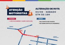Rua de Santa Lídia segue fechada e trânsito tem desvio até às 18h