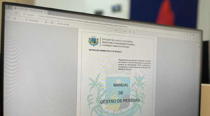 Balneário Piçarras institui Manual de Gestão de Pessoas