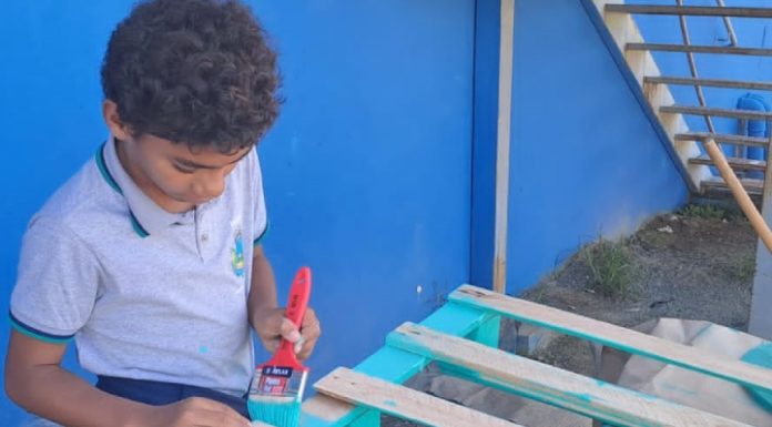 Alunos da Escola Francisca Borba desenvolvem atividades com o Projeto Asas