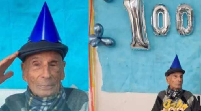 Morador do Gravatá, em Penha, celebra centenário com muita alegria e entusiasmo