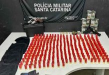 Dois homens são presos com mais de 300 munições e armas no Bairro Itajuba