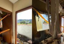 Vizinhos resgatam crianças de casa em chamas no Bairro Santa Lídia em Penha