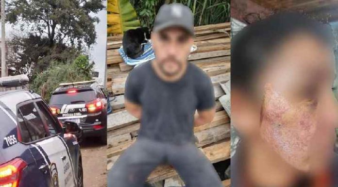 CENA PERTURBADORA Homem mantinha mulher e filhos em cárcere privado em Itajaí
