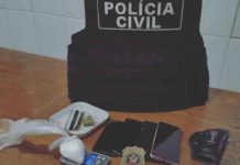 Suspeito de tentativa de homicídio é preso em flagrante por tráfico de drogas em Piçarras