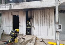 Cozinha de restaurante em Itapema pega fogo
