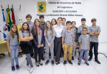 Vereadores mirins de Penha participam de palestra sobre Educação Financeira