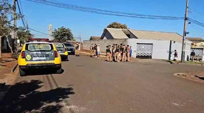 Bebê morre após ser baleado em Maringá; atirador é procurado pela polícia