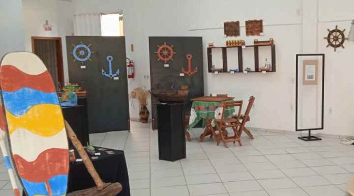 Exposição Arte em Madeira conta com 56 obras do artesão Marujo Moa em Balneário Piçarras