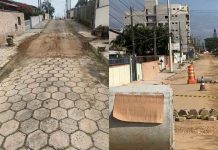 Tibeco reclama da inoperância da Secretaria de Obras de Penha e cobra uma solução para ruas esburacadas