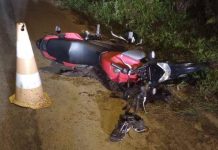 Jovem de 19 anos sofre grave acidente no Bairro Nossa Senhora de Fátima em Penha
