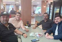 Ala do PL conversa com o vereador Maurício Brockveld do MDB de Penha