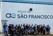 Comitiva de Penha faz visita técnica a Estação de Tratamento de Esgoto em São Francisco do Sul e elogia tecnologia usada na construção
