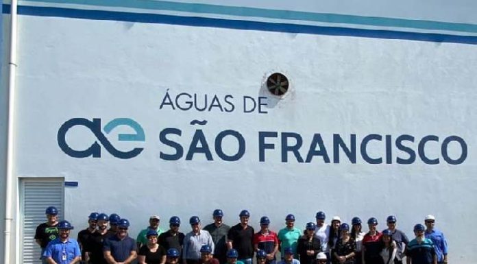Comitiva de Penha faz visita técnica a Estação de Tratamento de Esgoto em São Francisco do Sul e elogia tecnologia usada na construção