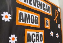 Agosto Laranja: Prefeitura de Penha apoia APAE em ação de orientação na conscientização à prevenção de deficiência
