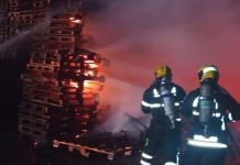 Incêndio atinge imóvel em Ilhota