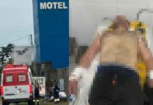 Homem cheira cocaína, tem surto psicótico e acaba com tarde de amor em motel de Porto Belo