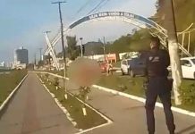 Casal parte para briga com guardas municipais de Itajai