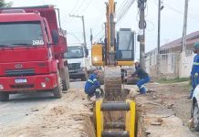 Penha terá mais de 16 quilômetros de rede de esgoto até o final do ano