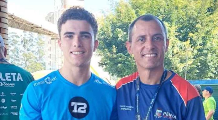 Dylan Schaefer, de Penha, garante pódio na Corrida RBV em Brusque