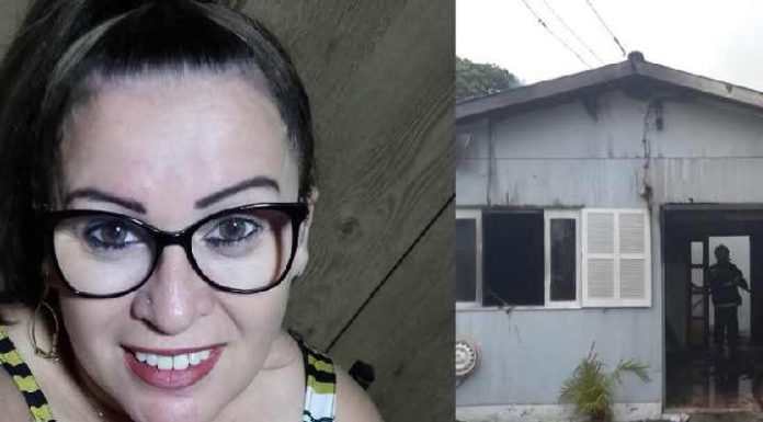 Homem mata mulher a facadas e coloca fogo na casa, em SC