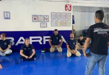 Segurança Pública de Balneário Piçarras participa de capacitação de bastão retrátil