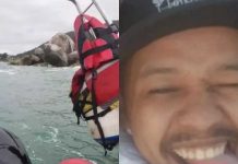 Buscas por homem desaparecido ao cair de costão em Itapema continuam