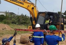 Águas de Penha avança com obras da rede de esgoto na cidade