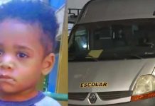 Menino de 2 anos morre após ser esquecido dentro de van escolar com calor de 40ºC