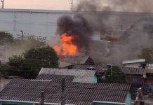 Incêndio destrói casas no bairro São Paulo em Navegantes