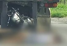 Motociclista morre ao colidir na traseira de caminhão na BR-101 em Balneário Piçarras