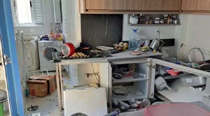 Explosão em apartamento deixa uma pessoa ferida na Meia Praia em Itapema