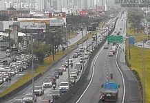 Motoritas enfrentam filas quilométricas na BR 101 durante a volta do Réveillon