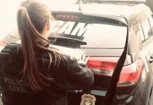 Após enforcar ex-mulher no trabalho homem é preso em Joinville