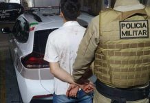 Homem sofre perfurações no pescoço após discussão no estacionamento de mercado
